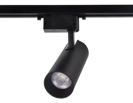 Трековый однофазный светодиодный светильник GL5860 BK черный LED 30W 4200K 24°