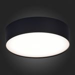 ST606.442.27 Светильник потолочный Черный LED 1*27W 4000K 2 340Lm Ra&gt;85 120° IP20 D220xH55 185-265V