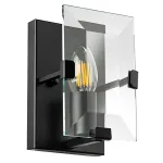 713617 Бра NOVARA 1x40W E14 ЧЕРНЫЙ МАТОВЫЙ Lightstar