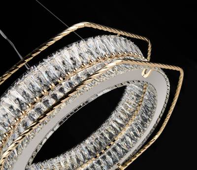 Люстра подвесная Sacrement Gold FL1181-8P, LED