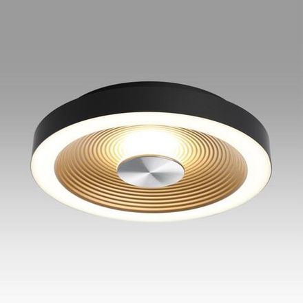 7753/18L MITRA LED SN Светильник пластик/белый/черный/золотой LED 18Вт 4000K D320 IP54 QUANTUM