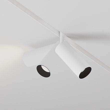 Трековый светильник Focus Led Exility 3000K 12Вт 24°, TR032-2-12W3K-S-W. TM Maytoni