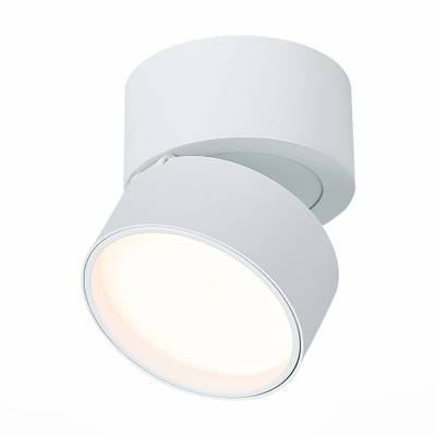 ST651.532.09 Светильник потолочный поворотный Белый LED 1*9W 3000K 720Lm Ra&gt;90 120° IP20 D85xH87 170-240VV