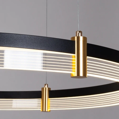 Подвесная люстра Arte Lamp MERCURY A2185SP-3BK, 1хLED