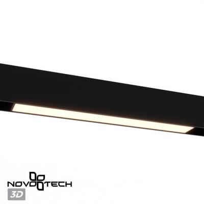 359937 PORT NT25 210 черный Трековый св-к диммир. со сменой цв.температуры, пульт ДУ/Tuya Smart Life IP20 LED 10W 3000-6000K 90-240V VECTOR