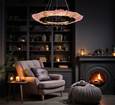 Люстра подвесная Sauvage FL1096-5PP, LED