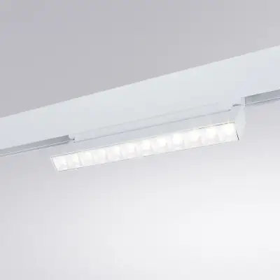 Магнитный трековый светильник Arte Lamp LINEA A4668PL-1WH, 1хLED