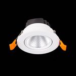 ST211.548.08.36 Св-к встр. Белый LED 1*8W 4000K 640Lm Ra80 36° IP20 D86xH50 220-240V