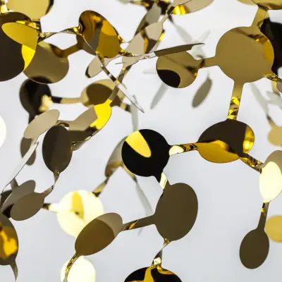 L5PR721132 Подвес пятерной круглый EXTRA 5x3x5W(led) G9  (721132 - 5 + 572152 -1) ЗОЛОТО Lightstar