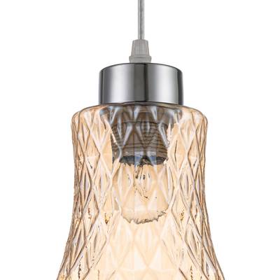 Подвесной светильник Escada 10193/1S E27*40W Chrome/Amber