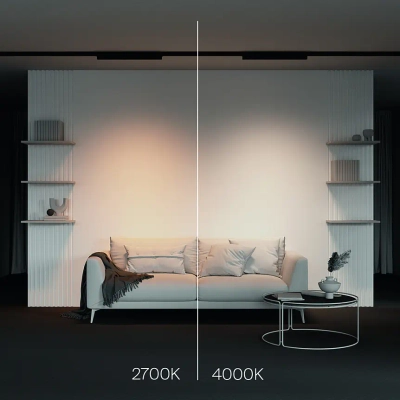 Трековый светильник Базис / Basis Trinity 2700K 20Вт 120°, TR196-3-20W2.7K-B. TM Maytoni