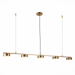 SL6000.303.05 Светильник подвесной ST-Luce Латунь/Латунь LED 5*7W 3000K