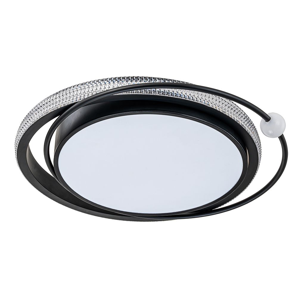 Потолочный светильник ARTE LAMP ALSAFI A2657PL-1BK, 1хLED