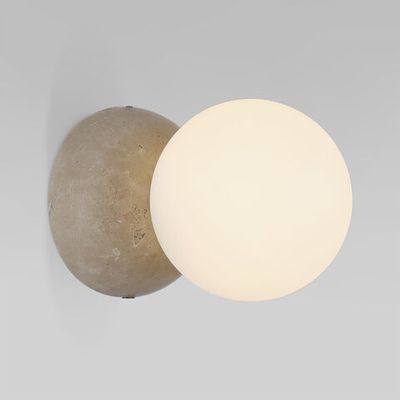 Настенный светильник из травертина 303051 травертин