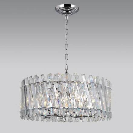Citilux Ингвар CL334281 Люстра подвесная хрустальная Хром