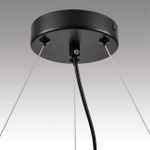 8232/6 COMFI LN26 230 черный/прозрачный, металл/стекло Светильник подвесной LED GX70 6*10W 220V NATALINA