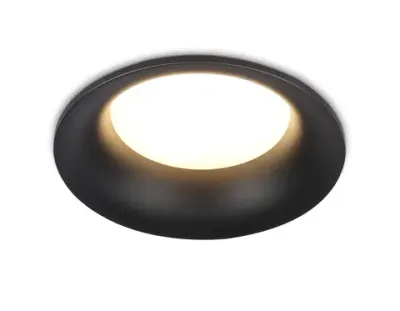 Светильник встраиваемый TN51811 BK черный GX53 max 15W D105*36