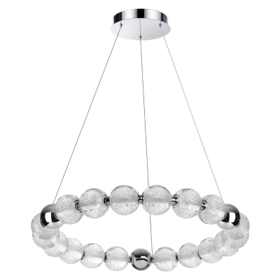 5007/60L L-VISION ODL24 571 хром/металл/акрил Люстра LED 60W 4000K 4987лм CRYSTAL