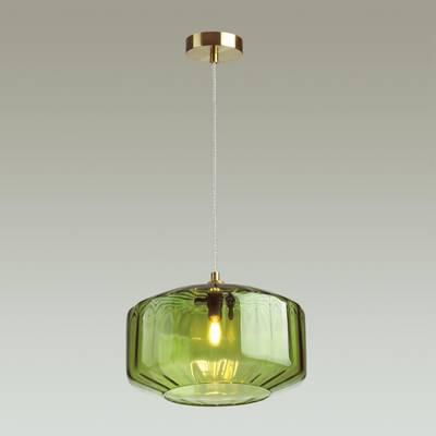 4783/1 PENDANT ODL21 487 зеленый/бронзовый Подвес E27 60W BINGA