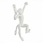 SLE115111-01 Светильник настенный Белый E27 1*60W