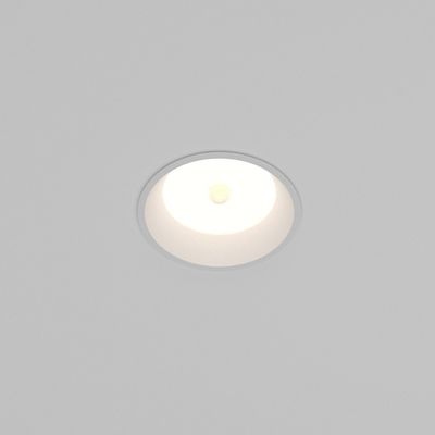 Встраиваемый светильник с датчиком движения и освещенности Okno 4000K 8Вт 100°, DL055-8W4K-SEN-W. TM Maytoni