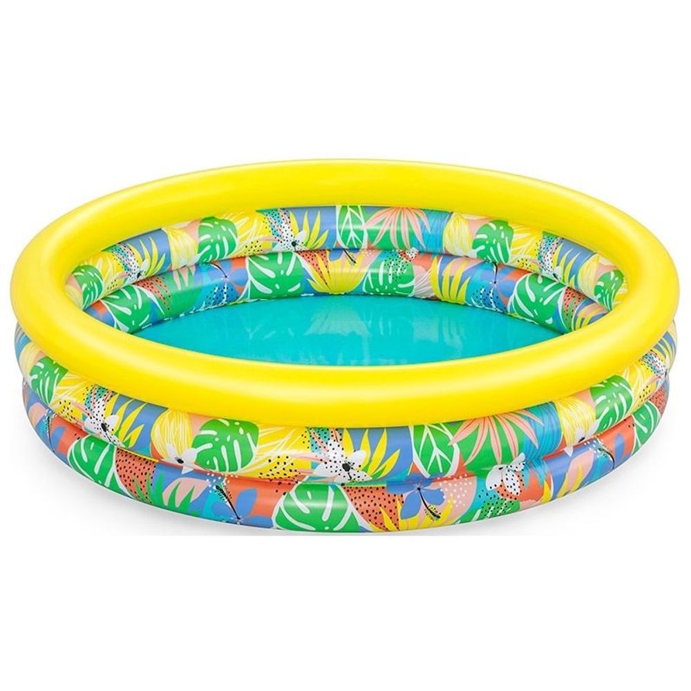 Бассейн круглый надувной 168*38 см, 508 л, Jumbo Hippo 51203 Bestway