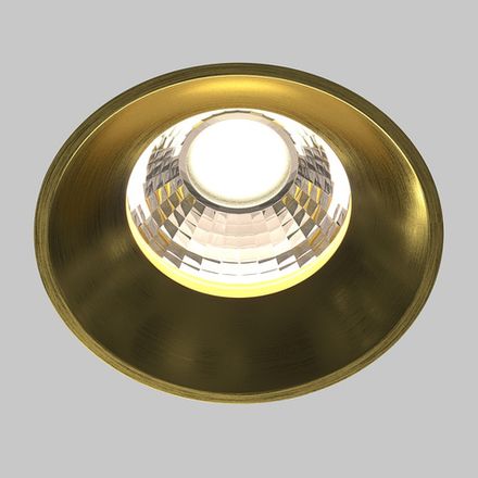 Встраиваемый светильник Round 4000K 12W 60°, DL058-12W4K-TRS-BS. TM Maytoni