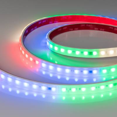 Лента герметичная DMX-PS-B70-14mm 24V RGBW-Day-PX7 (17 W/m, IP67, 5060, 5m) (Arlight, CRI&gt;90)