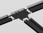 Коннектор T-образный для накладного шинопровода Magnetic Ultra Slim GV1122 BK черный 46*36*6