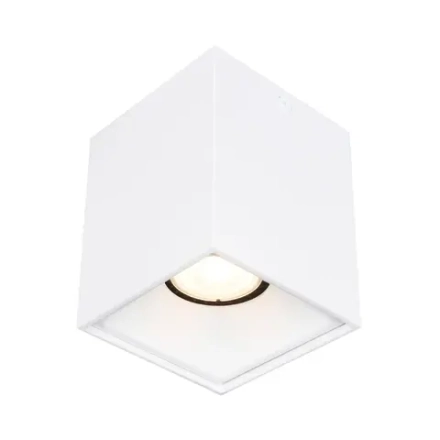 ST168.502.01 Светильник потолочный Белый GU10 1*50W IP20 L82,5xW82,5xH104 220V Без ламп