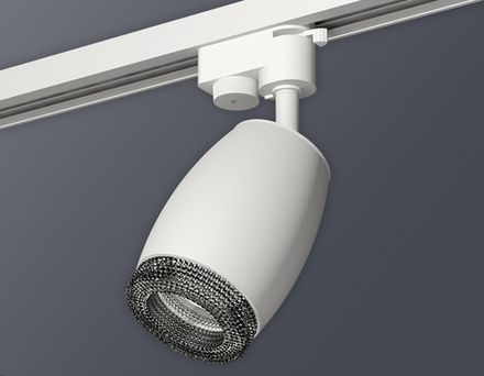Комплект трекового светильника XT1122021 SWH/BK белый песок/тонированный MR16 GU5.3 (A2520, C1122, N7192)