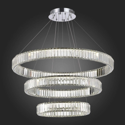 SL1622.103.03 Люстра подвесная ST-Luce Хром/Прозрачный LED 1*122W 4000K