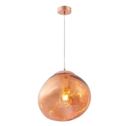 Светильник подвесной Crystal Lux MALAGA SP1 D280 COOPER 0867/201
