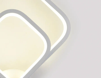 Настенный светодиодный светильник с выключателем FL420 WH белый LED 4200K 20W 280*220*80