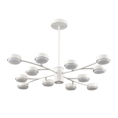 8265/12 COMFI LN26 233 металл, белый Люстра GX53 LED 12*7W 220V TORINA