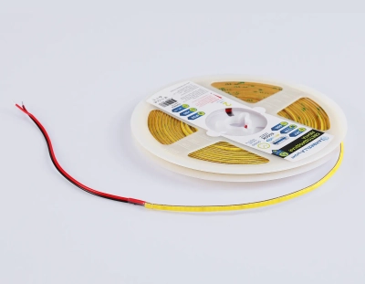 Светодиодная лента GS4603 COB 384Led/ 7W m/ 24V IP20 6500K/ 5m*3mm*2mm кратность резки 41.66mm (2 конт.)