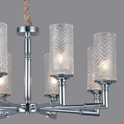IL8683-8P-10 CR светильник потолочный ILLUMICO, E14х8