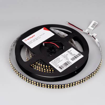 Лента RT-A320-BLACK-15mm 24V Warm3000 (24 W/m, IP20, 2835, 5m) (Arlight, высок.эфф.150 лм/Вт)