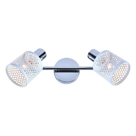 Настенный светильник Escada 669/2A E14*60W Chrome/White