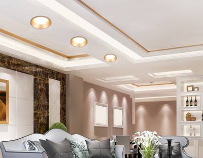 Светильник встраиваемый TN51815 GD золото GX53 max 15W D105*36