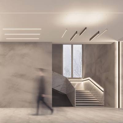 Профиль SL-LINE-25100-DUAL-2500 BLACK (Arlight, Алюминий)