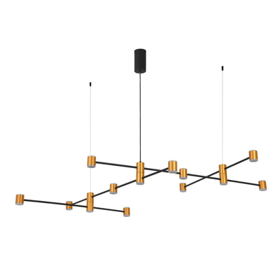 SL1596.423.22 Светильник подвесной ST-Luce Золотистый, Черный/Белый LED 22*3W 3000K