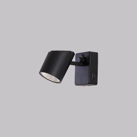Citilux Дубль-2 CL556612 LED Спот с выключателем Чёрный
