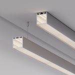 Профиль с экраном SL-LINE-3535-2500 ANOD+OPAL (Arlight, Алюминий)