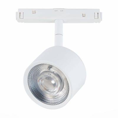 ST353.536.06 Магнитный трековый светильник белый LED 1*6W 3000K 560Lm Ra&gt;80 36° IP20 L120xW81xH138 48V