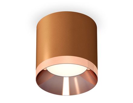 Комплект накладного светильника XS7404011 SCF/PPG кофе песок/золото розовое полированное MR16 GU5.3 (C7404, N7035)