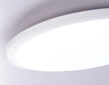 Потолочный светодиодный светильник FZ1231 WH белый IP44 42W 6400К D370*55 (Без ПДУ)