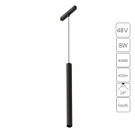 Магнитный трековый светильник Arte Lamp LINEA A4770SP-1BK, 1хLED