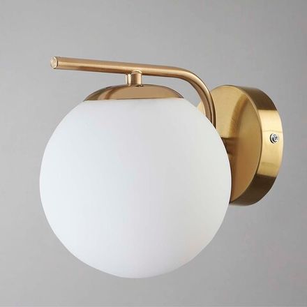 Настенный светильник Escada 1163/1 E27*60W Atique brass