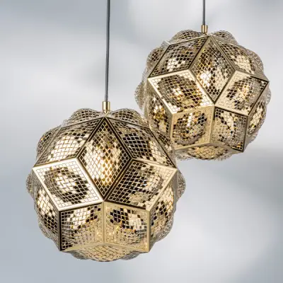 724312 Люстра FERMO 1х40W E27 ЗОЛОТО Lightstar